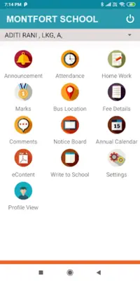 Montfort School android App screenshot 0